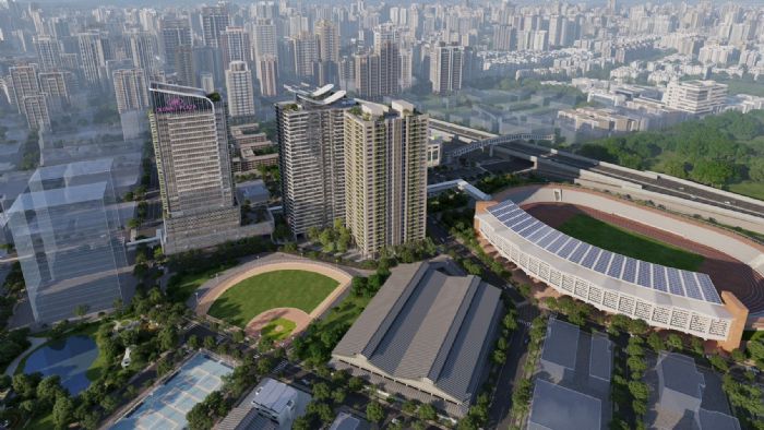 高雄捷運橘線O9站聯開案拍板！苓雅運動園區將迎複合城市新地標